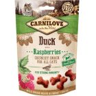 Carnilove Crunchy Snack Canard & Framboises friandises chat 50 g