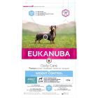 Eukanuba Daily Care Adult Overweight Petite et Moyenne Race Poulet 12 kg
