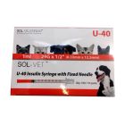 Sol-vet Seringues insuline U-40 1ml 29G 1/2 x100