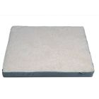 Vadigran Matelas Mémoire de forme gris peluche 80 x 60 x 8 cm