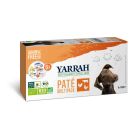 Yarrah Multipack Bio sans céréales pour chien 6 x 150 g