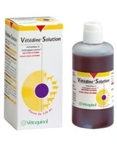 Vetedine Solution Externe 120 ml