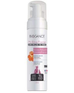 Biogance Mousse Sans Rinçage pour Chat 200 ml