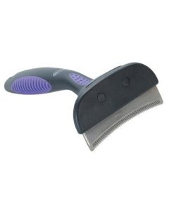 Brosse Buster violette 8 cm pour grand chien