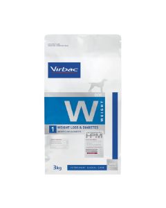 Virbac Veterinary HPM Weight Loss & Diabetes Chien 3 kg