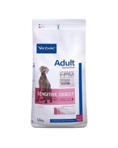 Virbac Veterinary HPM Sensitive Digest Large & Medium Chien 12 kg