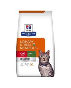 Hill's Prescription Diet Chat C/D Urinary Stress + Metabolic 1.5 kg