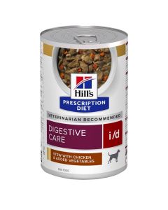 Hill's Prescription Diet Canine I/D AB+ mijotés poulet et légumes 12 x 354 grs