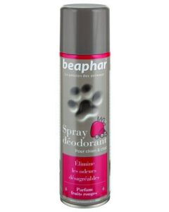 Beaphar Spray Déodorant Parfum Fruits Rouges pour chien et chat 250 ml