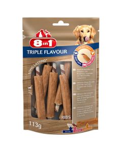 8in1 Triple Flavour Travers à mâcher 113 g