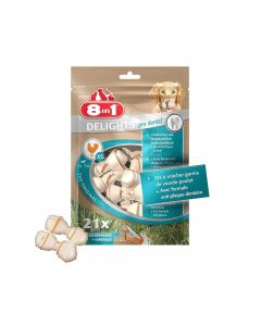 8in1 Delights Pro Dental Bone pour chien XS x 21 - La Compagnie des Animaux