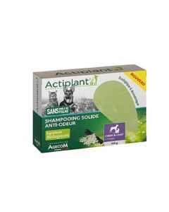 Actiplant Shampooing Solide anti-odeur chien chat 100 g