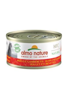 Almo Nature Chat Natural HFC Poulet Crevette 24 x 70 g