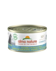 Almo Nature Chat HFC Complete Maquereau Patates douces sans céréales 24 x 70 g