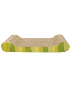 Cat It Griffoir Banc vert en carton 49 x 22 x 7.5 cm