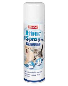 Beaphar « Attrac’Spray » Spray Educateur propreté pour Chien et Chat  250 ml- La Compagnie des Animauc