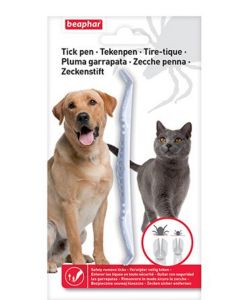 Beaphar Tire-Tique double tête pour chien et chat