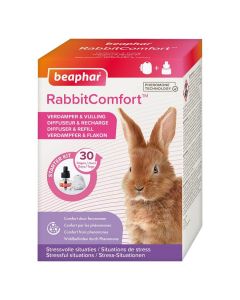 Beaphar RabbitComfort Diffuseur et recharge pour lapins et lapereaux