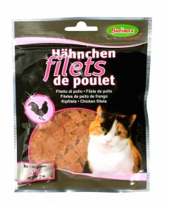 Bubimex Filets de poulet pour chat 50g - La Compagnie des Animaux