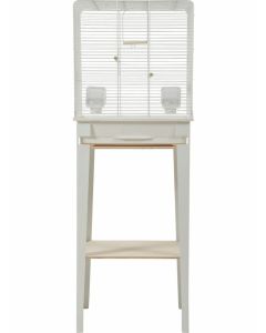 Zolux Cage Chic Loft Blanche pour oiseaux M