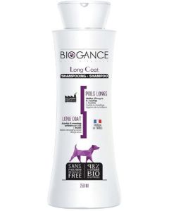 Biogance Shampooing Poils Longs pour Chien, Chiot et Chat 250 ml