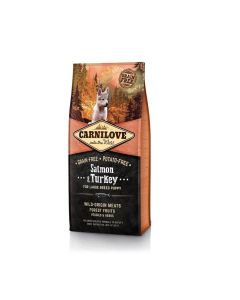 Carnilove Saumon et Dinde Puppy Large 12 kg