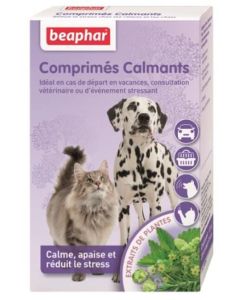 Beaphar comprimés calmants chien & chat 20 cps