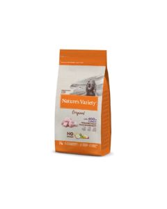 Nature's Variety Croquettes Original No Grain Chien Adulte Medium/Maxi Dinde 10 kg