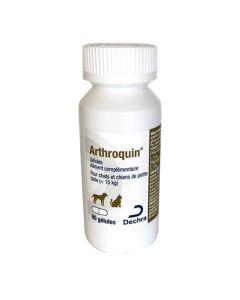 Dechra Arthroquin Petit Chien Chat 300 mg 80 gélules