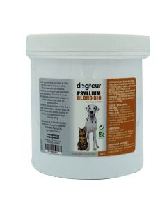 Dogteur Transit au Psyllium Bio chien et chat 300 g