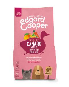 Edgard & Cooper Croquettes Canard et Poulet frais sans céréales Chiot 2,5 kg- La Compagnie des Animaux