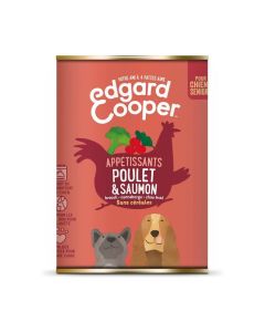 Edgard & Cooper Poulet & Saumon Chien Senior 6 x 400 g