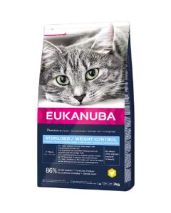 Eukanuba Chat Adult Sterilised/Weight Control 2 kg