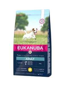 Eukanuba Chien Active Adult Petite Race Poulet 15 kg