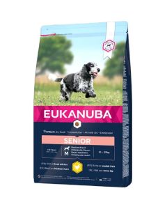 Eukanuba Chien Senior Moyenne Race 15 kg