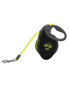 Laisse à enrouleur Flexi Neon Giant 8 m - 50 kg max