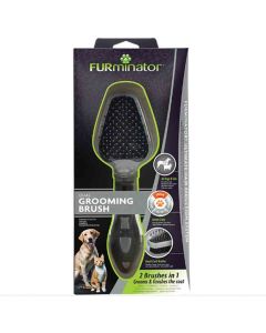 Furminator brosse double pour chat et chien