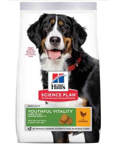 Hill's Science Plan Canine Mature Adult 6+ Senior Vitality Large Breed Poulet 14 kg