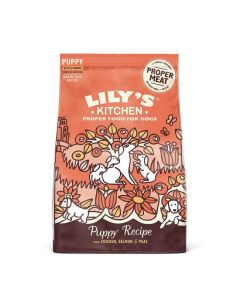 Lily's Kitchen Puppy Croquettes au Poulet et saumon d'Ecosse 7 kg- La Compagnie des Animaux