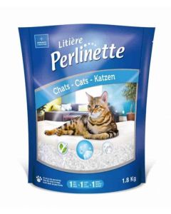 Litiere Perlinette cristaux 1.8 kg- La Compagnie des Animaux