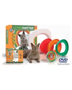 Litière Litter Kwitter kit de toileltte pour Chat