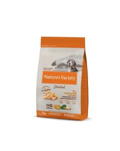 Nature's Variety Croquettes Selected Chien Junior sans céréales poulet 10 kg