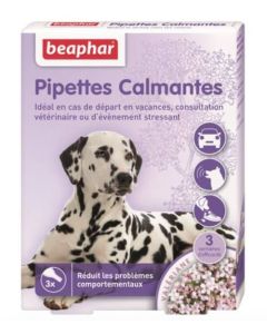 Beaphar chien 3 pipettes calmantes 