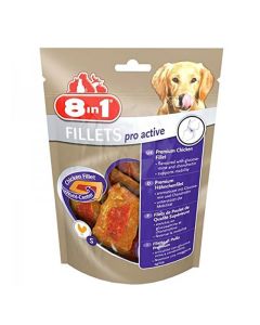 8in1 Fillets Pro Active pour chien 80 g