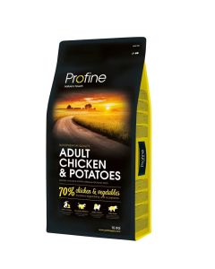 Profine Croquettes Chien Adulte au Poulet 15 kg