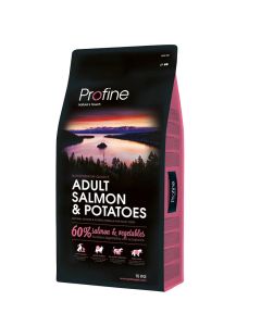 Profine Croquettes Chien Adulte au Saumon 15 kg