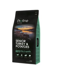 Profine Croquettes Chien Senior à la Dinde 15 kg