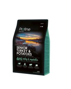 Profine Croquettes Chien Senior à la Dinde 3 kg