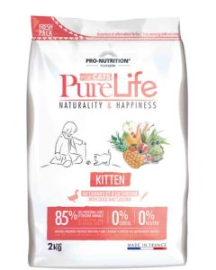 PureLife Croquettes Kitten 2 kg- La Compagnie des Animaux