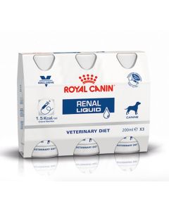 Royal Canin Vet Diet Chien Renal Liquid 3 x 200 ml